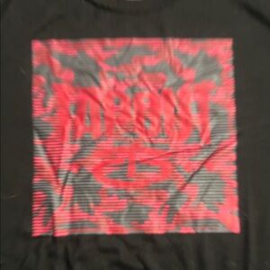 Tapout Black Tee with Red Graphic